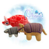 OAD 2406 Armadillo Stuffie 2000 copy 2 3D Armadillo Stuffie