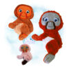 Orangutan Huggie Stuffie