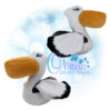 OAD 2406 Pelican Stuffie 2000 3D Pelican Stuffie