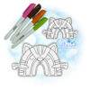 OAD 2406 Rainbow Tiger FCD 2000 Rainbow Tiger Flat Coloring