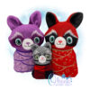 OAD 2406 Swaddle Baby Raccoon Stuffie 2000 copy 2 Swaddle Baby Raccoon Stuffie