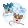 OAD 2406 Corgi Single CCH 2000 Corgi Single Candy Cane