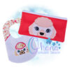 OAD 2406 Poodle Peeker 2000 copy Poodle Peeker Embroidery