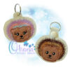 Porcupine Key Chain