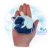 OAD 2406 Sleeping Cat Stuffie 2000 Sleeping Siamese Cat Stuffie
