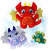 OAD 2407 Huggable Dragon Stuffie 2000 copy 2 Huggable Dragon Stuffie