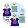 OAD 2407 Humpty Dumpty HP 2000 Humpty Dumpty Hand Puppet