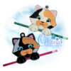 OAD 2407 Calico Cat Single CCH 2000 copy Cat Single Candy Cane