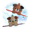 OAD 2407 Puppy Single CCH 2000 copy Dog Single Candy Cane
