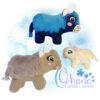 Standing Highland Cow Stuffie