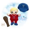 OAD 2408 Baseball Player Stuffie 2000 copy 3 Baseball Player Stuffie