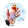 OAD 2408 Rubber Chicken Stuffie 2000 Floppy Rubber Chicken Stuffie