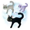OAD 2408 Scaredy Cat Stuffie 2000 Scaredy Cat Stuffie