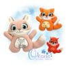 OAD 2409 Huggable Fox Stuffie 2000 OAD 2409 Huggable Fox Stuffie 2000