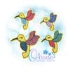 OAD 2409 Hummingbird Feltie 2000 copy-2 Realistic Hummingbird Feltie