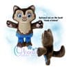 OAD 2409 Werewolf Stuffie 2000 copy 3-2 Werewolf Stuffie Embroidery Design