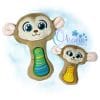 OAD2409 Huggable Monkey Rattle 2000 copy 2 Huggable Monkey Rattle