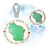 OAD2410 Wisconsin Always Be My Home CO Wisconsin - Always Be My