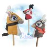 OAD 2410 Reindeer Hobby Horse Stuffie 2000 Reindeer Hobby Horse Stuffie