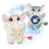 OAD 2411 Huggable Elephant FBL 2000 Huggable Elephant Flat Body