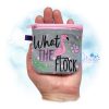 OAD 2411 What the Flock ZB 2000 copy Flock Flamingo Zipper Bag