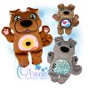OAD2412 Chinese Sharpei Stuffie 2000 copy 2 Chinese Shar Pei Stuffie