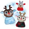 OAD2412 Swaddle Baby Reindeer Stuffie 2000 Swaddle Baby Reindeer Stuffie
