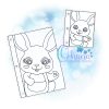 OAD2412 Kangaroo CP 2000 Koala Coloring Page Embroidery