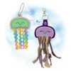 Jellyfish Key Chain