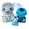OAD 2501 Swaddle Baby Whale Stuffie 2000 Swaddle Baby Whale Stuffie