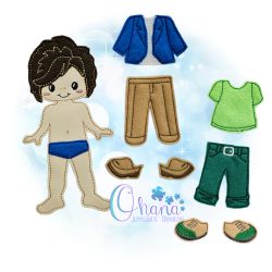 Liam Unpaper Doll Pack