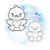 Duck Flat Coloring Doll