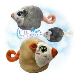 Flat Bottom Possum Stuffie