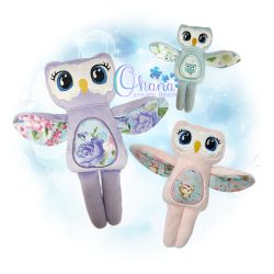 OAD 2502 Rag Doll Owl Stuffie 44 2000 LA copy 2 Rag Doll Owl Stuffie