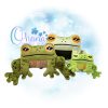 OAD 2502 Sitting Toad Stuffie 2000 RG copy Sitting Toad Stuffie