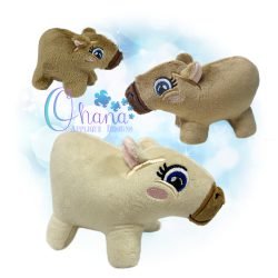 3D Standing Capybara Stuffie