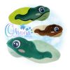 OAD 2502 Tadpole Stuffie 2000 LA Tadpole Stuffie Embroidery Design