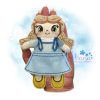 OAD 2503 Dorothy Doll Stuffie 2000 DB-2 Dorothy Doll Stuffie