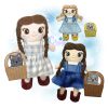 OAD 2503 Dorothy Doll Stuffie 2000 DB copy Dorothy Doll Stuffie