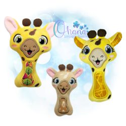 Huggable Giraffe Rattle