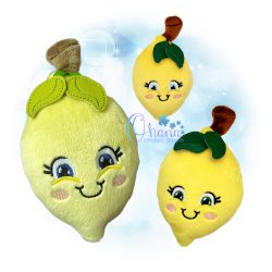 OAD 2503 Lemon Stuffie 2000 RG LA Lemon Stuffie Embroidery Design