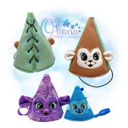 Monkey Party Cone Hat