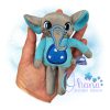 OAD 2503 Rag Doll Elephant Stuffie 2000 JH -2 Rag Doll Elephant Stuffie