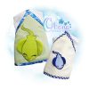 OAD 2504 3D Sting Ray Applique 2000 RK Rainbow Narwhal Coin Keeper