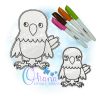 OAD 2504 Eagle FCD 2000 JS Eagle Flat Coloring Doll
