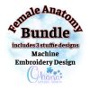 OAD 2504 Famale Anatomy Stuffie Bundle 2000 April 21st - Mini Female Anatomy