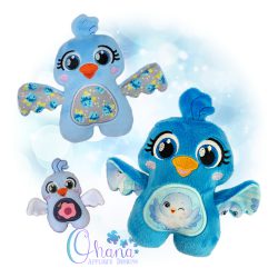 Huggable Blue Bird Stuffie