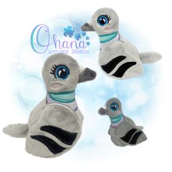 OAD 2504 Pigeon Stuffie 2000 LA Pigeon Stuffie Embroidery Design