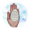 OAD 2504 Swirl Fabric Coloring Easter Egg 44 2000 SJ Swirl Fabric Coloring Easter