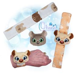 Bear Slip On Slap Bracelet